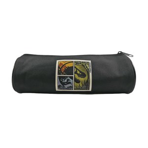 Trousse ronde jurassic world noir kaki 1 compartiment