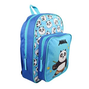 Sac à dos kung fu panda 31cm bleu 1 compartiment maternelle