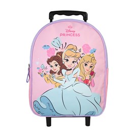Sac à dos princesses disney à roulettes rose 1 compartiment maternelle