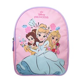 Sac à dos princesses disney goûter 31cm rose 1 compartiment maternelle