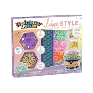 Rainbow loom - luxe style