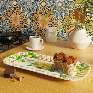 Plat à cake long rectangulaire 37,5 cm