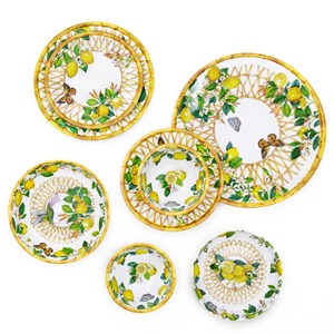 Grand plateau - motif capri - mélamine