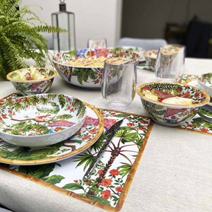 Petit bol en mélamine singes 15 cm