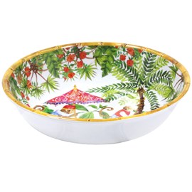 Grande assiette creuse singes 23 cm