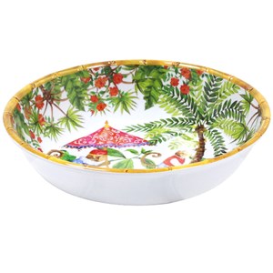 Grande assiette creuse singes 23 cm