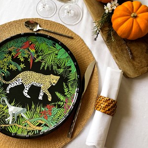 Grande assiette plate mélamine 28 cm