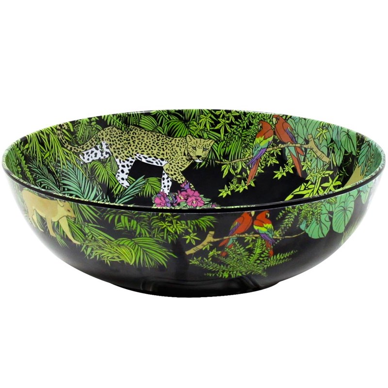 Les Jardins De La Comtesse - Grand saladier mélamine jungle 31 cm