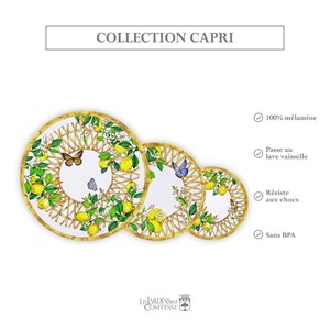 Plat de service rond capri 35,5 cm