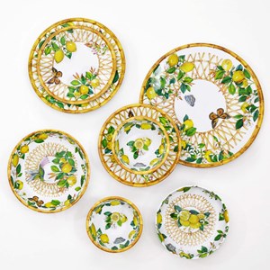 Plat de service rond capri 35,5 cm