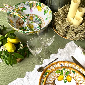 Grand saladier- mélamine pure - capri