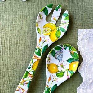 Couverts à salade en mélamine - capri