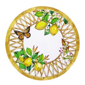 Petite assiette mélamine capri 23 cm