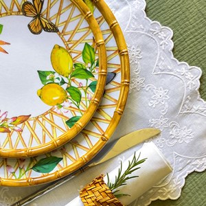 Petite assiette mélamine capri 23 cm