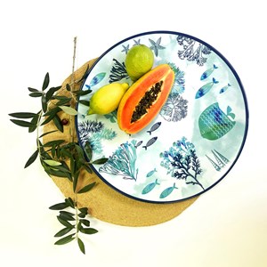 Plat de service rond en mélamine - ø 3