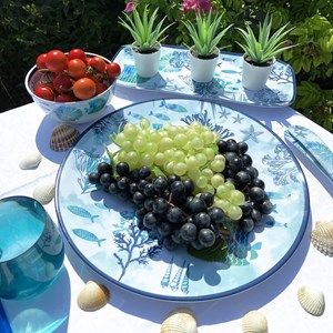 Plat de service rond en mélamine - ø 3