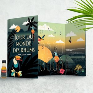 Calendrier de l’avent rumporter « le tour du monde des rhums »