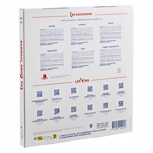 Calendrier de l’avent vins & saucissons 2025 « les bons vivants »