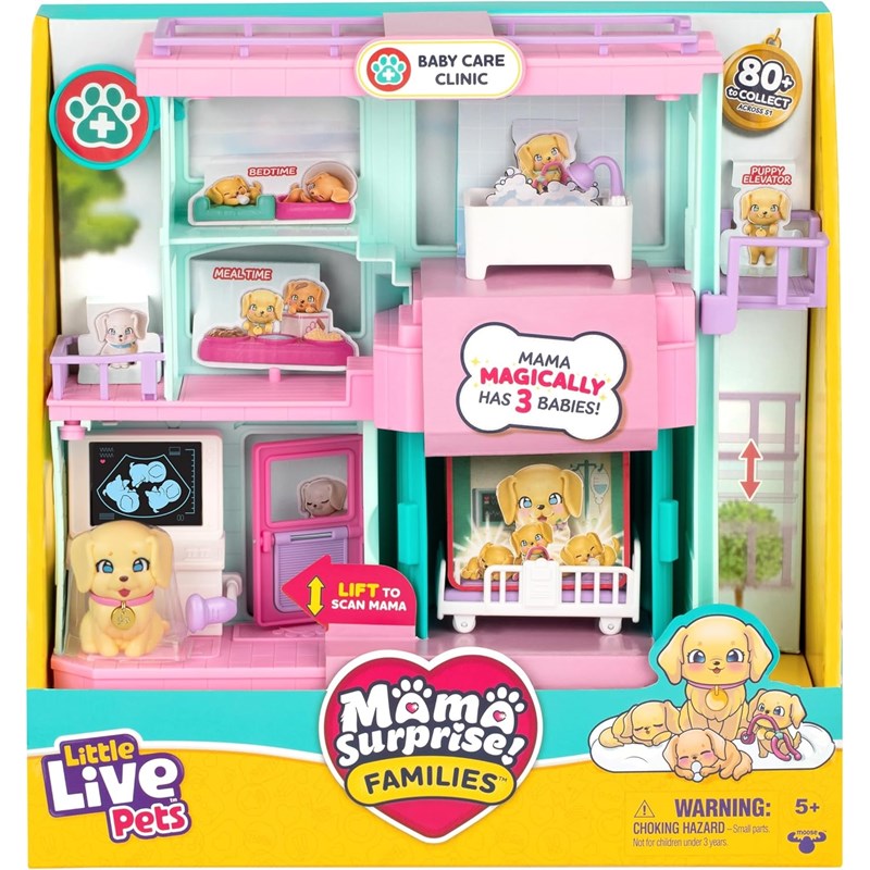 Little live pets - coffret de jeu maman
