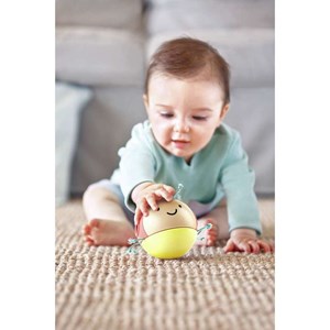 Jouet d'éveil coccinelle roulante