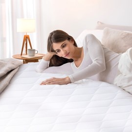 Dreamland hypoallergénique surmatelas chauffant simple  avec 1 télécommande