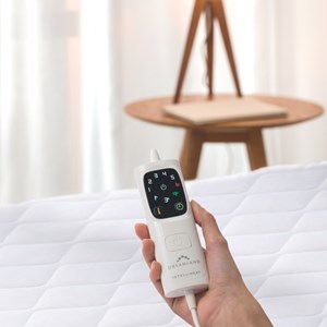 Dreamland hypoallergénique surmatelas chauffant simple  avec 1 télécommande