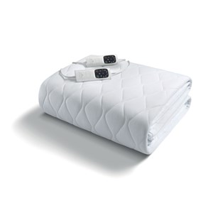 Dreamland hypoallergénique surmatelas chauffant double avec 2 télécommandes