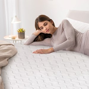 Dreamland deluxe fleece surmatelas chauffant simple avec 1 télécommande