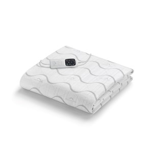 Dreamland deluxe fleece surmatelas chauffant simple avec 1 télécommande
