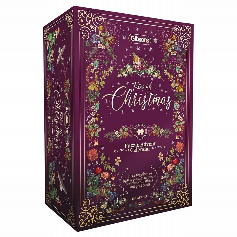 Calendrier de l'avent puzzle the art file - 24 mini puzzles