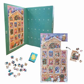 Calendrier de l'avent puzzle enfant atelier du père noël