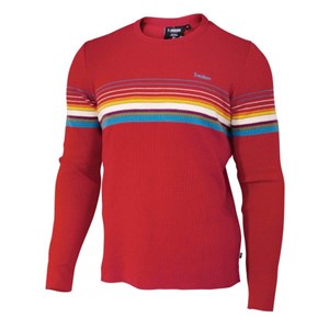 Pull en laine ivanhoe retro-col rond M