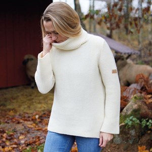 Pull ivanhoe nls holly coll blanc 38