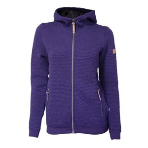 Ivanhoe cardigan morel hood fm violet 46