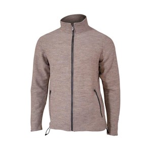 Ivanhoe cardigan bruno en laine pour M