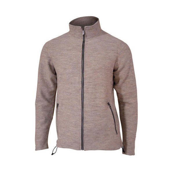 Ivanhoe cardigan bruno en laine pour