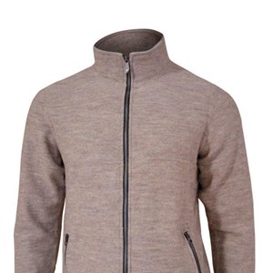 Ivanhoe cardigan bruno en laine pour M