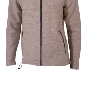 Ivanhoe cardigan bruno en laine pour M