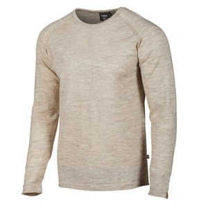 Pull ivanhoe nls beech crewneck birch - L