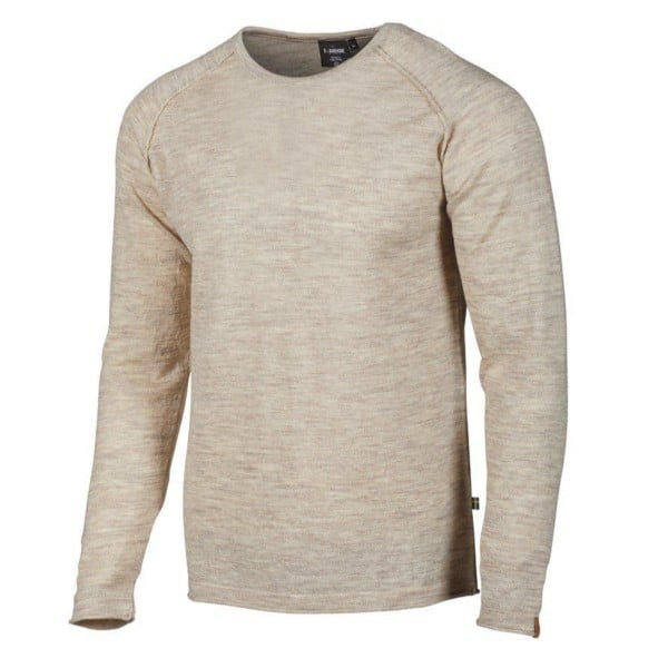 Ivanhoe Of Sweden - Pull ivanhoe nls beech crewneck birch -