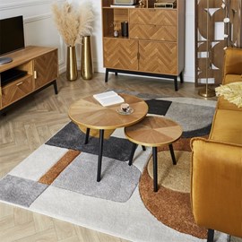 Lot de 2 tables gigognes