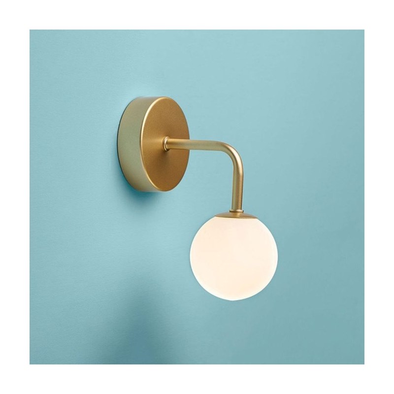 Applique patère 1 abat-jour