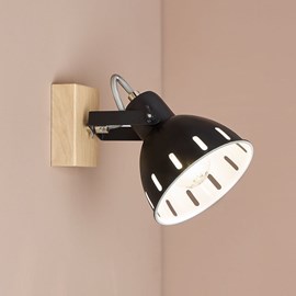 Spot patère orientable