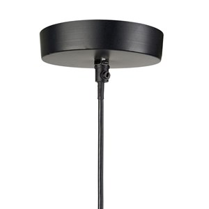 Suspension en métal doré