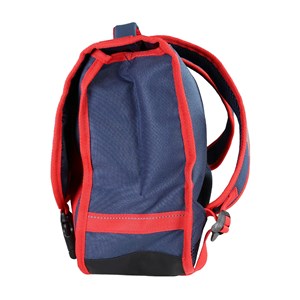 Bagtrotter - cars -  cartable 38cm  - rouge et bleu marine - 2 compartiments