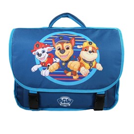 Bagtrotter - pat'patrouille -  cartable 38cm  - bleu - 2 compartiments  - 1