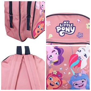Bagtrotter - my little pony - sac à dos scolaire 31 cm - rose - 1
