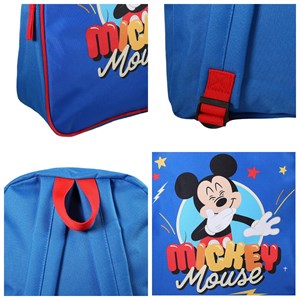 Bagtrotter - mickey - sac à dos scolaire goûter 31 cm - bleu  - garçon  - 1