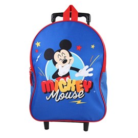 Bagtrotter - mickey - sac à dos scolaire à roulettes  - bleu  - garçon - 1