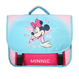 Bagtrotter - minnie - cartable 38cm  - rose - fille - 2 compartiments  - 1